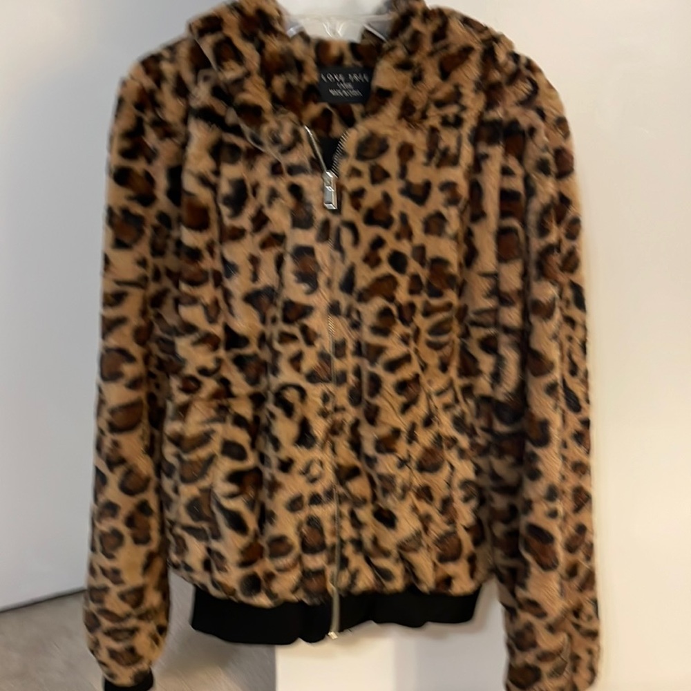 Love Tree Leopard Jacket Size Large. Never worn